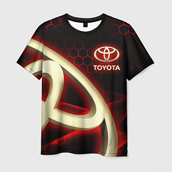 Футболка мужская Тойота Toyota, цвет: 3D-принт
