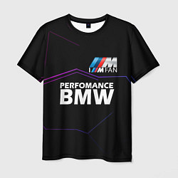 Футболка мужская BMW фанат, цвет: 3D-принт