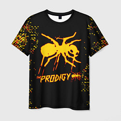 Футболка мужская The Prodigy логотип, цвет: 3D-принт