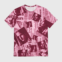 Футболка мужская Newspaper fashion, цвет: 3D-принт