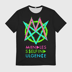 Футболка мужская Mindless Self Indulgence MSI, цвет: 3D-принт