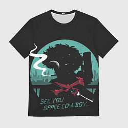 Футболка мужская Ковбой Бибоп, цвет: 3D-принт
