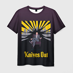 Футболка мужская Достать ножи! Knives out!, цвет: 3D-принт