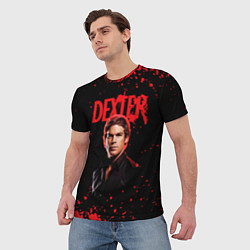 Футболка мужская Dexter Декстер, цвет: 3D-принт — фото 2