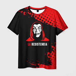 Футболка мужская La Casa de Papel La Resistencia, цвет: 3D-принт