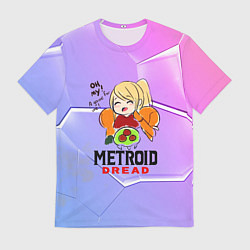 Футболка мужская Metroid Dread Самус Аран, цвет: 3D-принт