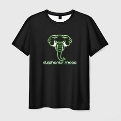 Футболка мужская Elephants mood, цвет: 3D-принт