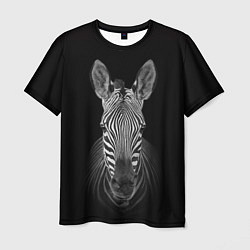 Футболка мужская Зебраzebra, цвет: 3D-принт