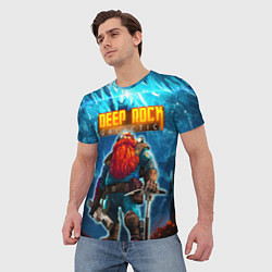 Футболка мужская Deep Rock Galactic Scout, цвет: 3D-принт — фото 2
