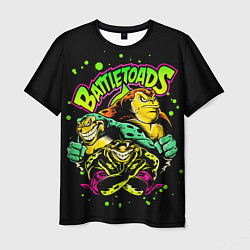 Футболка мужская Battletoads Боевые Жабы, цвет: 3D-принт