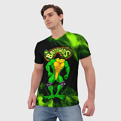 Футболка мужская Battletoads Rash, цвет: 3D-принт — фото 2