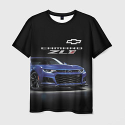 Футболка мужская Chevrolet Camaro ZL1 Motorsport, цвет: 3D-принт