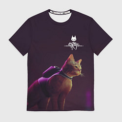 Футболка мужская Stray: Wandering Cat, цвет: 3D-принт