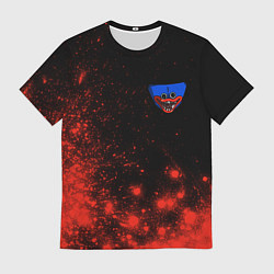 Футболка мужская ПОППИ ПЛЕЙТАЙМ - Краски, цвет: 3D-принт