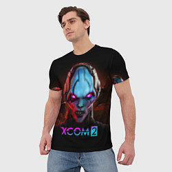 Футболка мужская X-COM 2 Aliens, цвет: 3D-принт — фото 2