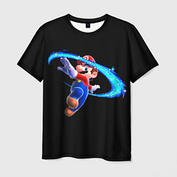 Футболка мужская Марио волшебник, цвет: 3D-принт