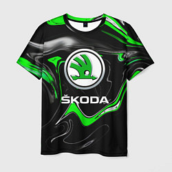 Футболка мужская Skoda: Auto Logo, цвет: 3D-принт