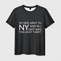 Футболка мужская New York T-Shirt, цвет: 3D-принт