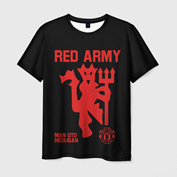 Футболка мужская Manchester United Red Army Манчестер Юнайтед, цвет: 3D-принт
