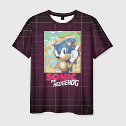Футболка мужская Sonic The hedgehog 1991, цвет: 3D-принт