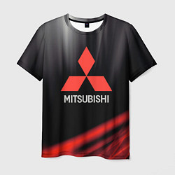 Футболка мужская Mitsubishi митсубиси sport, цвет: 3D-принт