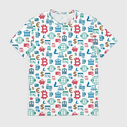 Футболка мужская Виртуальная Валюта Currency, цвет: 3D-принт