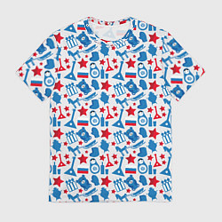 Футболка мужская Русский Символизм, цвет: 3D-принт