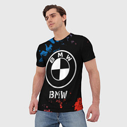 Футболка мужская BMW BMW - Камуфляж, цвет: 3D-принт — фото 2