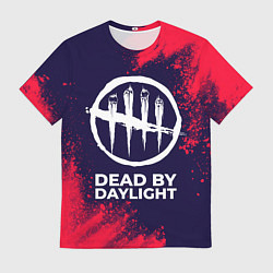 Футболка мужская DEAD BY DAYLIGHT Арт, цвет: 3D-принт
