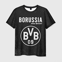 Футболка мужская BORUSSIA Pro Sport Гранж, цвет: 3D-принт