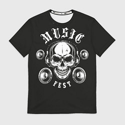 Футболка мужская Music Fest, цвет: 3D-принт