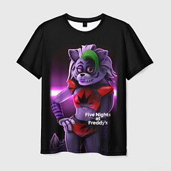 Футболка мужская Five Nights at Freddys: Security Breach Волчица Ро, цвет: 3D-принт