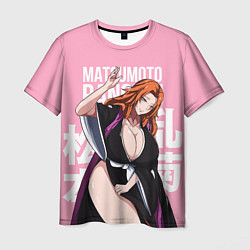 Футболка мужская Matsumoto Rangiku, цвет: 3D-принт