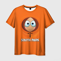 Футболка мужская Южный парк - Кенни МакКормик, цвет: 3D-принт