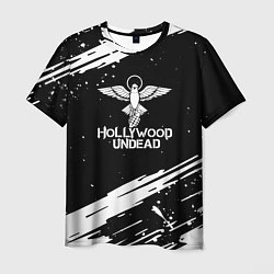 Футболка мужская Hollywood undead logo, цвет: 3D-принт
