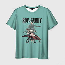 Футболка мужская Spy x Family, цвет: 3D-принт