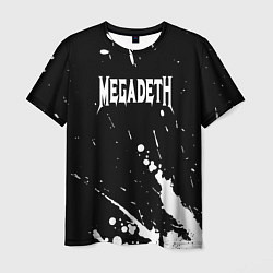 Футболка мужская Megadeth, цвет: 3D-принт