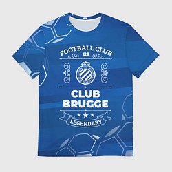 Футболка мужская Club Brugge FC 1, цвет: 3D-принт