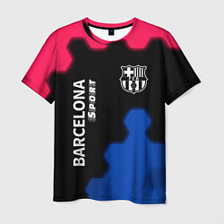 Футболка мужская BARCELONA Sport - Графика, цвет: 3D-принт