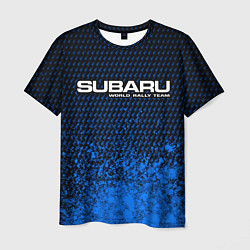 Футболка мужская SUBARU RACING Арт, цвет: 3D-принт