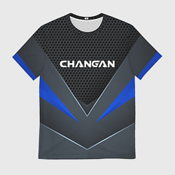 Футболка мужская CHANGAN - TECHNOLOGY ARMOR, цвет: 3D-принт
