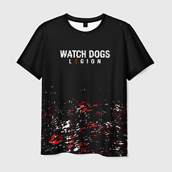 Футболка мужская Watch Dogs 2 Брызги красок, цвет: 3D-принт