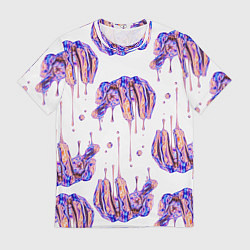 Футболка мужская Liquid hands, цвет: 3D-принт