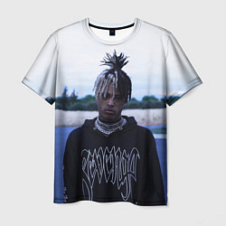 Футболка мужская XXXTentacion in a revenge hoodie, цвет: 3D-принт