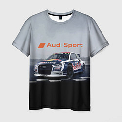 Футболка мужская Ауди Спорт Гоночная команда Audi sport Racing team, цвет: 3D-принт
