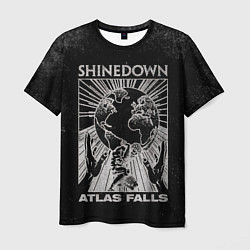 Футболка мужская Atlas Falls - Shinedown, цвет: 3D-принт