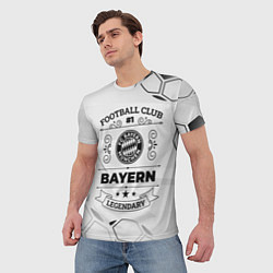 Футболка мужская Bayern Football Club Number 1 Legendary, цвет: 3D-принт — фото 2