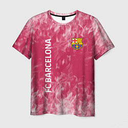 Футболка мужская Barcelona Пламя, цвет: 3D-принт