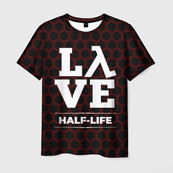 Футболка мужская Half-Life Love Классика, цвет: 3D-принт