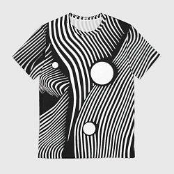 Футболка мужская Geometric vanguard composition Fashion trend, цвет: 3D-принт